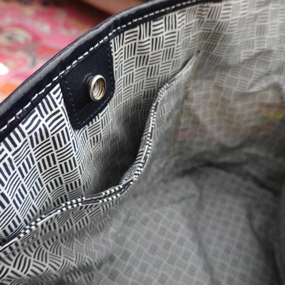 Lands' End Multicolor Striped Tote Bag - Picture 3 of 16